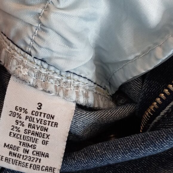 J for Justify/ Juniors/ Blue wash denim jeans/ size 3 - Picture 8 of 11